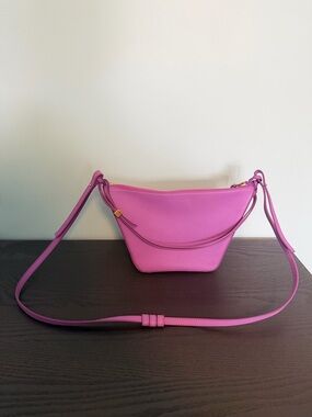 Loewe Pinkish Purple Leather Shoulder Bag